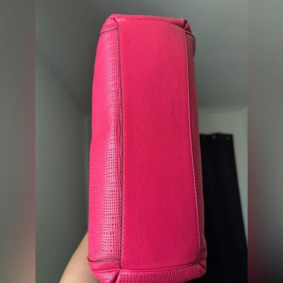 2014 Coach Madison Phoebe Hot Pink Leather 3 Compartment Shoulder Bag & Wallet💖 - Picture 12 of 12